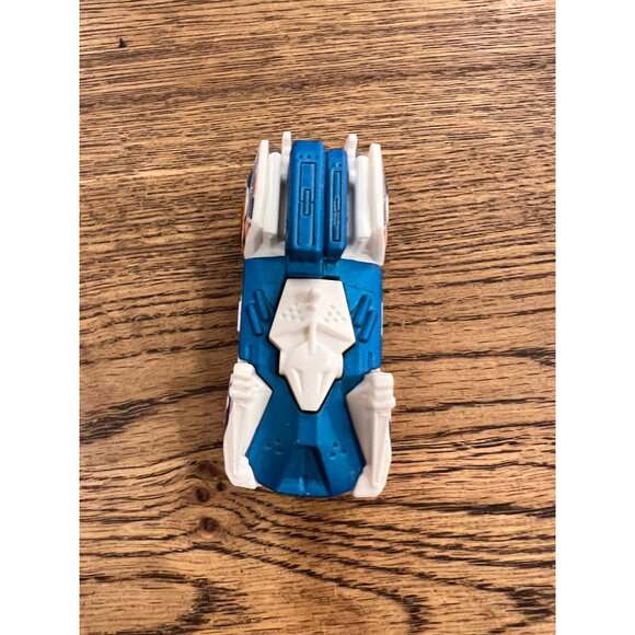 Hot Wheels Lunar Loader Die-Cast Toy Car Orange Wheels Blue & White Space Design - Picture 3 of 4